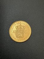10 gulden 1913 (UNC), Postzegels en Munten, Munten | Nederland, Goud, Koningin Wilhelmina, Ophalen of Verzenden, 10 gulden