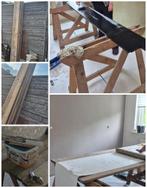Behangtafel shragen tafel steiger plank, Ophalen of Verzenden