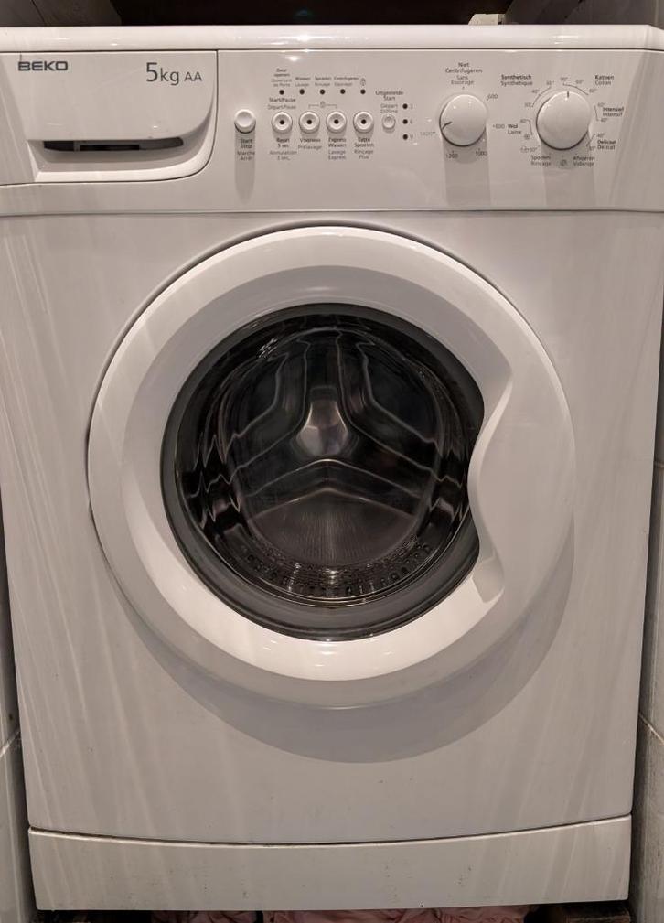 Beko Wmd 25145 M Wasmachine 5kg 1400t, Witgoed en Apparatuur, Wasmachines, Gebruikt, Voorlader, 4 tot 6 kg, Minder dan 85 cm, 1200 tot 1600 toeren