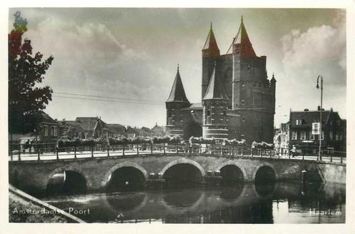 (300-492-035) Haarlem Amsterdamsche Poort, Verzamelen, Ansichtkaarten | Nederland, Noord-Holland, Verzenden