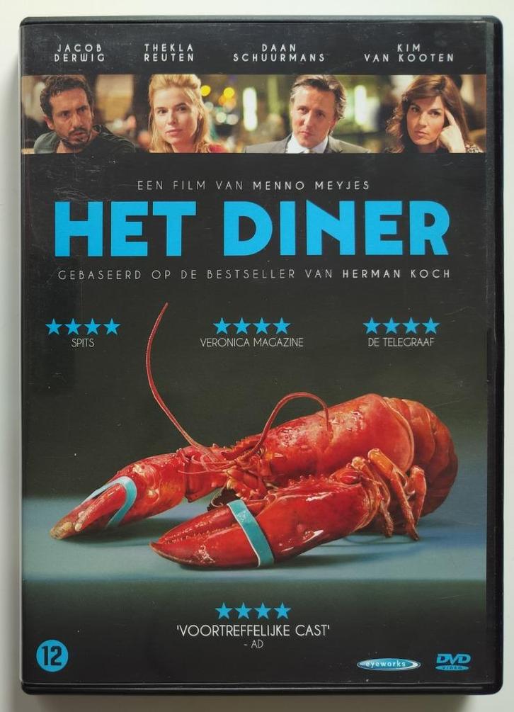Het Diner (2013), Cd's en Dvd's, Dvd's | Nederlandstalig, Zo goed als nieuw, Film, Drama, Vanaf 12 jaar, Ophalen of Verzenden