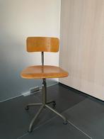 Gispen 350 Bureaustoel Vintage Bureaustoel 1949 Desk Chair, Ophalen, Zo goed als nieuw, Bruin, Bureaustoel