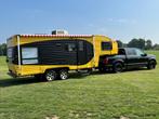 Fifthwheeler caravan merk Cobra evt. met Ford F150, Caravans en Kamperen, Caravans, Overige merken, Rondzit, 7 tot 8 meter, Omvormbare zithoek