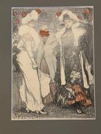 1900 Munzer 120 jaar oud - Jardin de Paris - ArtDeco Vintage, Ophalen of Verzenden