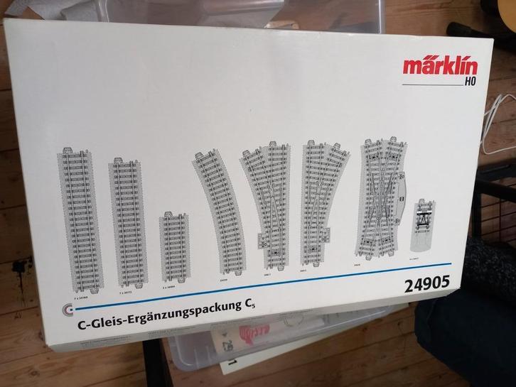 marklin uitbreiding C5, Hobby en Vrije tijd, Modeltreinen | H0, Gebruikt, Rails, Gelijkstroom of Wisselstroom, Märklin, Ophalen