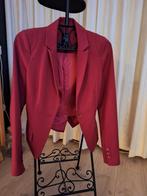 Rode getailleerde blazer, Ophalen of Verzenden, Zo goed als nieuw, Jasje, Maat 36 (S)