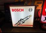 Vintage Bosch Lichtbak - Bougie Reclame, Verzamelen, Merken en Reclamevoorwerpen, Ophalen, Gebruikt, ., Lichtbak of (neon) lamp