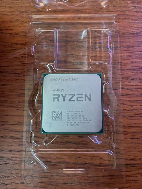 AMD Ryzen 5 5600 processor, Computers en Software, Processors, Zo goed als nieuw, 6-core, 4 Ghz of meer, Ophalen of Verzenden
