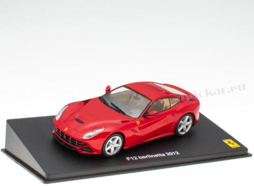 4527: Ferrari F12 Berlinetta - 2012 - Atlas 1:43, Hobby en Vrije tijd, Modelauto's | 1:43, Nieuw, Auto, Overige merken, Ophalen of Verzenden