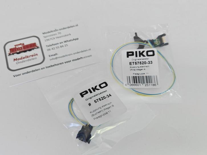 Piko hondenkop - Koppelingen, Hobby en Vrije tijd, Modeltreinen | H0, Locomotief, Gelijkstroom, Piko, NS, Ophalen of Verzenden