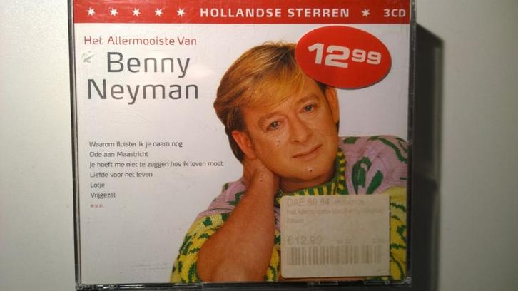 Benny Neyman - Het Allermooiste Van Benny Neyman, Cd's en Dvd's, Cd's | Nederlandstalig, Zo goed als nieuw, Pop, Ophalen of Verzenden