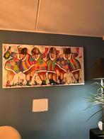 Vrolijke dikke dames, Antiek en Kunst, Kunst | Schilderijen | Modern, Ophalen of Verzenden