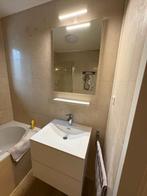 badkamer meubel fontein spiegel lamp, Ophalen, (Half)hoge kast, Gebruikt, 50 tot 100 cm