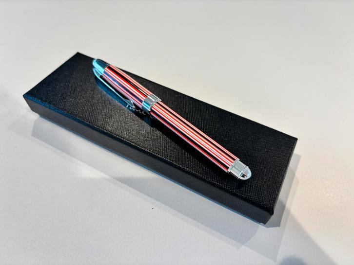 Paul Smith messing rollerball pen, Verzamelen, Pennenverzamelingen, Nieuw, Balpen, Overige merken, Met doosje, Ophalen of Verzenden