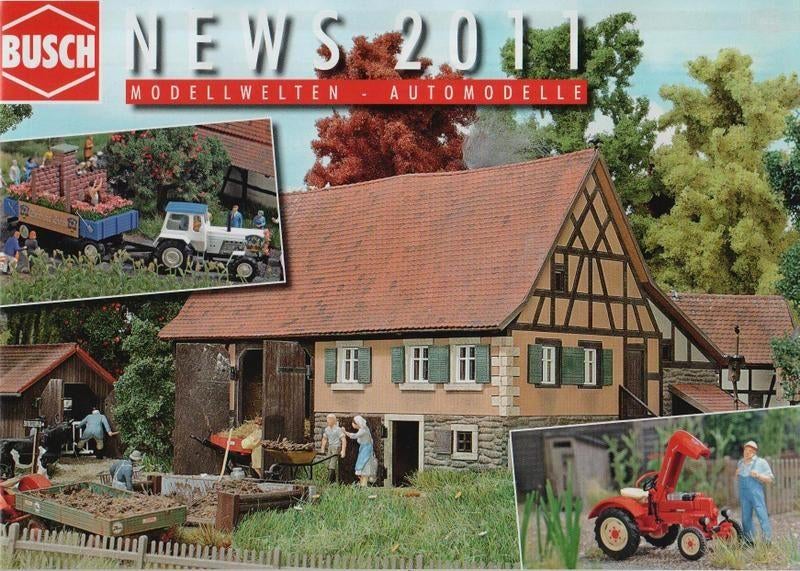 Cat11 -- catalogus Busch news 2011, Ophalen of Verzenden, Zo goed als nieuw