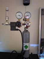 co-2 set met 2 flessen, Dieren en Toebehoren, Vissen | Aquaria en Toebehoren, Ophalen, Zo goed als nieuw, Filter of Co2
