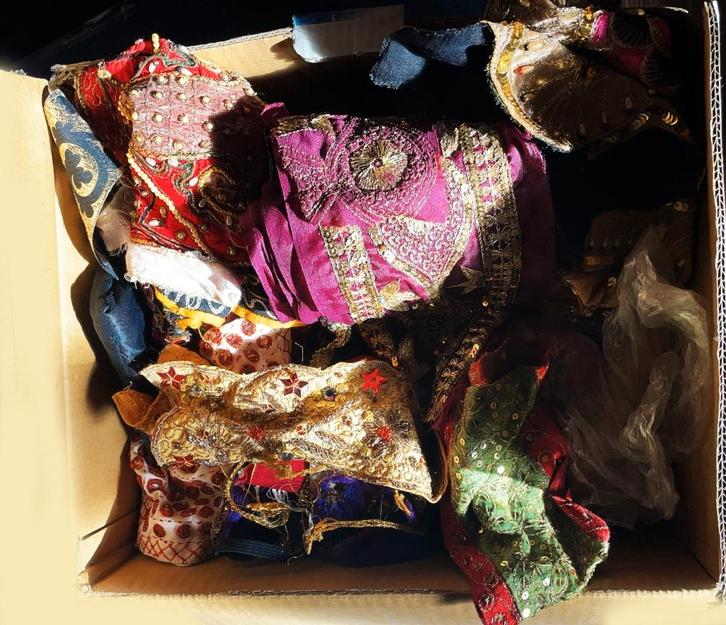 STOFFEN & KRALEN & SJAALS A'DAM OUD WEST, Hobby en Vrije tijd, Stoffen en Lappen, Katoen, 120 cm of meer, 30 tot 200 cm, Overige kleuren