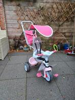 Smoby - Baby Balade Plus Roze - Driewieler met duwstang, Ophalen, Gebruikt, Smoby, Duwstang