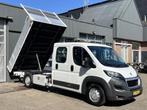 Peugeot Boxer 435 2.0 BlueHDI L3 DC Kipper Open laadbak Airc, Auto's, Voorwielaandrijving, 15 km/l, Gebruikt, 4 cilinders
