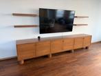 Tv meubel + wandplankjes + muurbeugel TV, Huis en Inrichting, Ophalen, Gebruikt, 50 tot 100 cm, Minder dan 100 cm