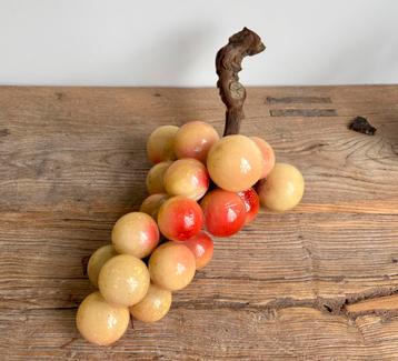 Antieke XXL albast druiventros 36cm beschikbaar voor biedingen