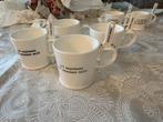Riviera Maison Koffiebekers - Set van 4, Keramiek, Ophalen of Verzenden, Zo goed als nieuw, Overige stijlen