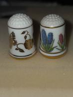 2 Franklin Mint Vingerhoedjes 1979 en 1981 coll.item, Verzamelen, Vingerhoedjes, Ophalen of Verzenden, Zo goed als nieuw