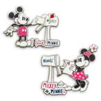 Minnie and Mickey Mailbox Sweethearts valentijn pin nieuw, Verzamelen, Disney, Ophalen of Verzenden, Mickey Mouse, Nieuw, Beeldje of Figuurtje