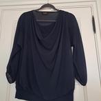 donker blauwe blouse/tuniek  mt. M, Kleding | Dames, Blouses en Tunieken, Maat 38/40 (M), FAME, Blauw, Ophalen of Verzenden