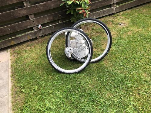 :Wielen 28 inch achterwiel 7 NEXUS versnellingen rollerbrake, Fietsen en Brommers, Fietsonderdelen, Gebruikt, Algemeen, Wiel, Ophalen of Verzenden