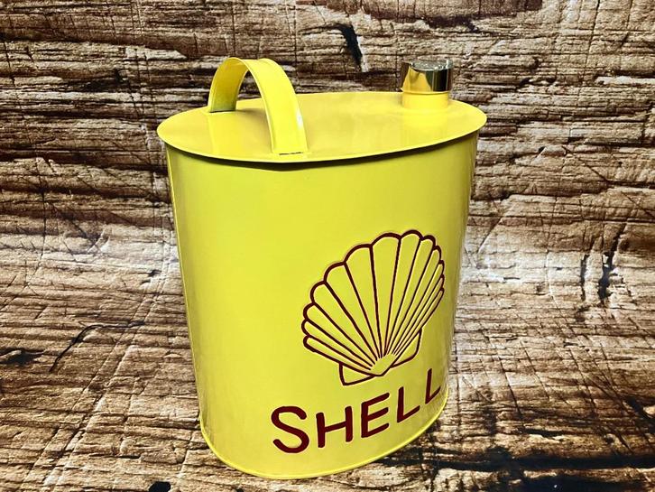 Jerrycan met Shell opdruk., Verzamelen, Automerken, Motoren en Formule 1, Nieuw, Auto's, Ophalen of Verzenden