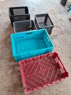 Diverse kratjes, Doe-het-zelf en Verbouw, Kratten en Dozen, Ophalen, Gebruikt, 50 tot 75 cm, Minder dan 35 cm