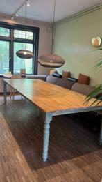 Prachtige eikenhouten tafel - 300x120, Huis en Inrichting, Tafels | Eettafels, Ophalen, Gebruikt, 100 tot 150 cm, Eikenhout