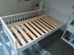 Peuterbed wit Ikea 70x160 incl. beddengoed, Kinderen en Baby's, Kinderkamer | Bedden, Ophalen, Gebruikt, 70 tot 85 cm, 140 tot 160 cm