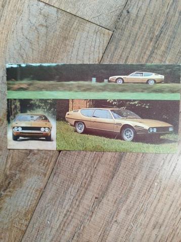 Lamborghini Espada Brochure - 1971 beschikbaar voor biedingen