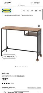 IKEA laptop tafel FJÄLLBO, Huis en Inrichting, Ophalen of Verzenden, Zo goed als nieuw