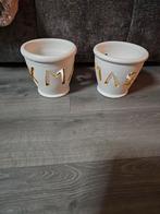 Riviera maison kerst potten, Tuin en Terras, Bloempotten, Ophalen of Verzenden, Zo goed als nieuw