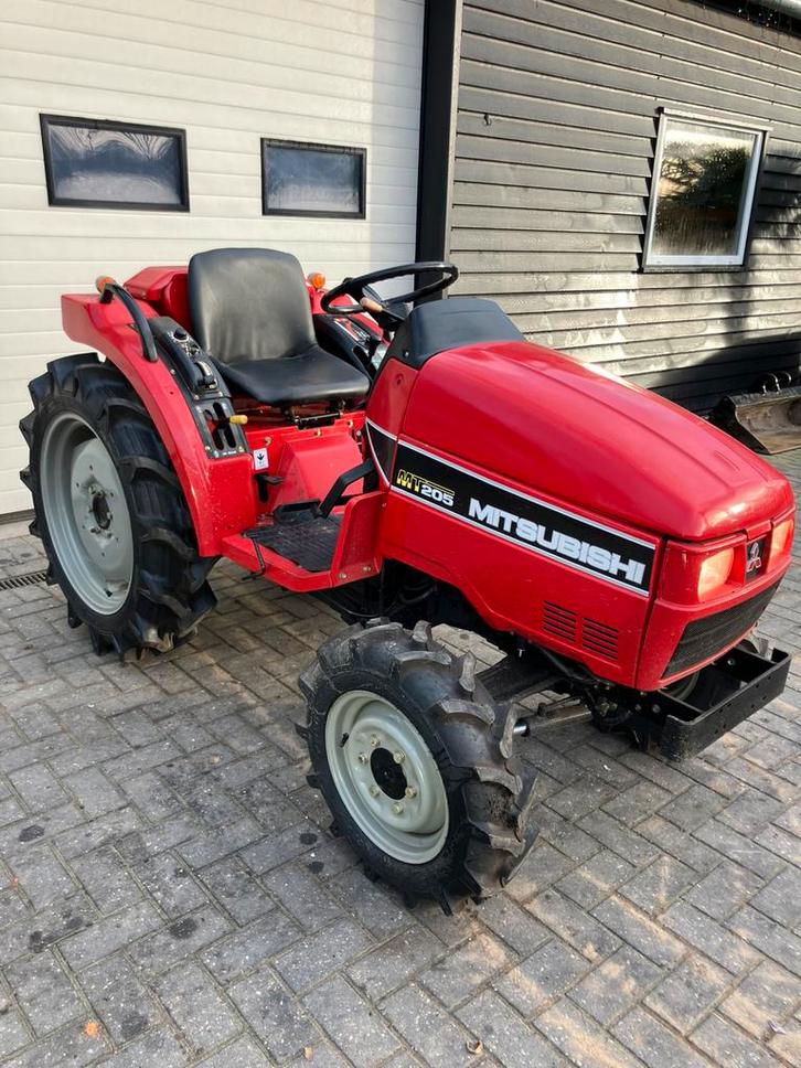 Mitsubishi MT205 minitractor mini trekker nieuwstaat!, Zakelijke goederen, Agrarisch | Tractoren, tot 2500, Overige merken, tot 80 Pk