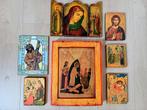 Collectie iconen, zeven stuks, Antiek en Kunst, Ophalen