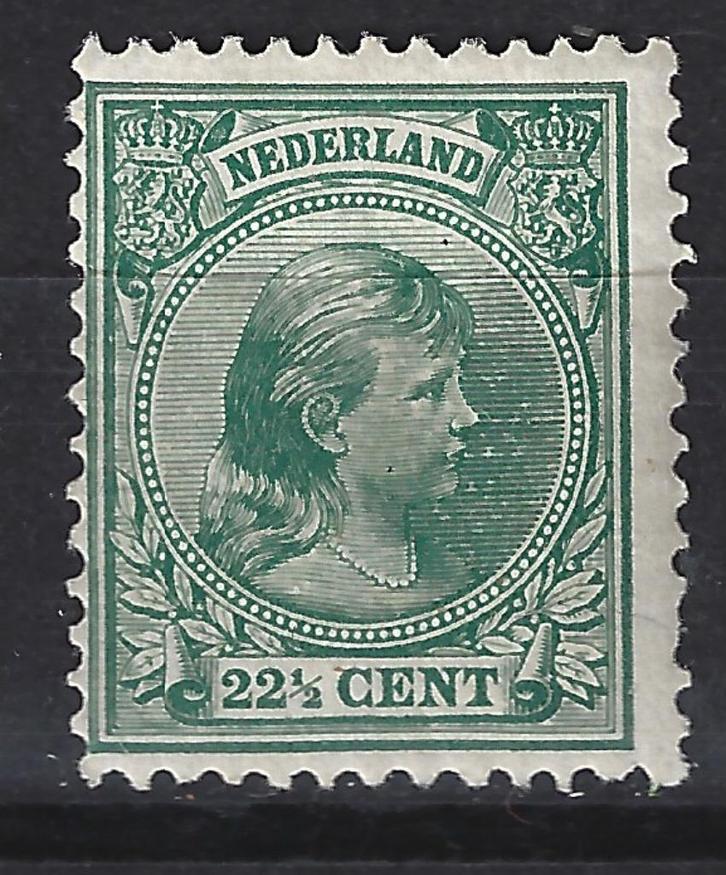 NVPH 41 ongebruikt Wilhelmina 1891 : OUD NEDERLAND per stuk, Postzegels en Munten, Postzegels | Nederland, Postfris, T/m 1940