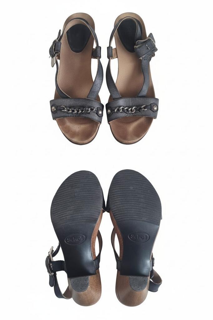 Elegante Scholl gezondheidssandalen met hak, Kleding | Dames, Schoenen, Gedragen, Blauw, Ophalen of Verzenden