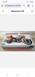 Tamiya Harley Davidson FLH 1/6 + Citroën Traction 1/8, Hobby en Vrije tijd, Modelbouw | Auto's en Voertuigen, Auto, Groter dan 1:32