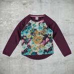 RETOUR sweater paars "Lovely" bordeaux rood bloemen maat 176, Meisje, Trui of Vest, Ophalen of Verzenden, Zo goed als nieuw