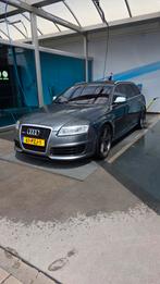 Audi RS6 5.0 FSI Avant Quattro 426KW Tipt 2008 Grijs, Auto's, Audi, Automaat, Lichtsensor, Zwart, RS6