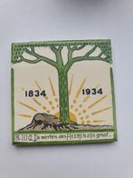 Herinnerings Tegel Afscheiding 1834 Atelier Thrianta Assen, Antiek en Kunst, Antiek | Wandborden en Tegels, Ophalen of Verzenden