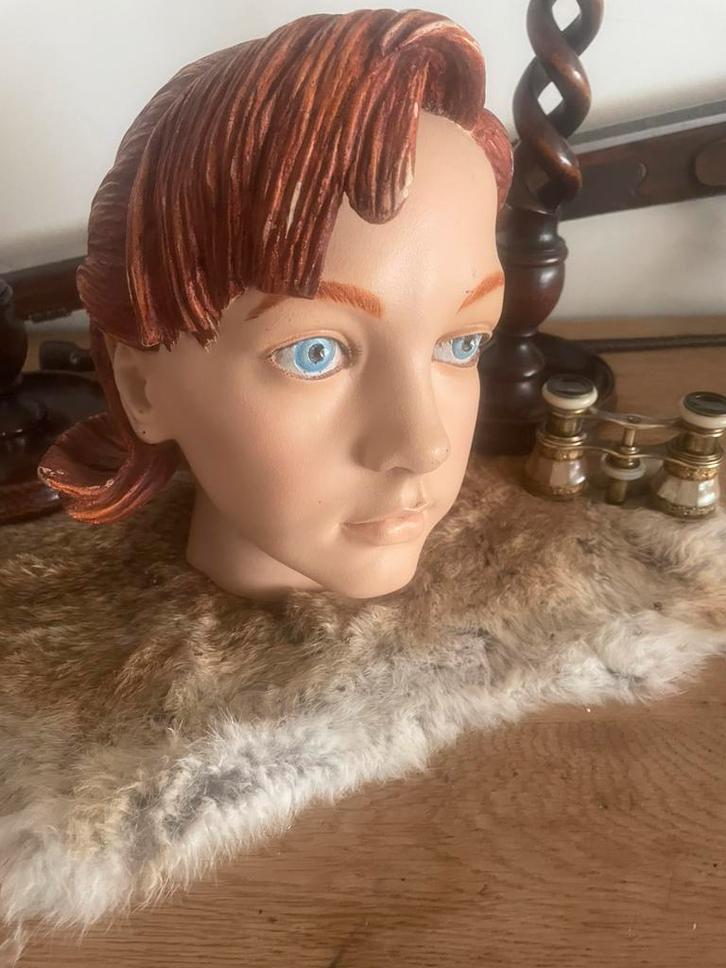 Antiek kinder etalage hoofd, Antiek en Kunst, Antiek | Overige Antiek, Ophalen of Verzenden