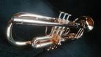 Van Laar B7 goldplated Bes trompet, Muziek en Instrumenten, Blaasinstrumenten | Trompetten, Ophalen, Zo goed als nieuw, Bes-trompet
