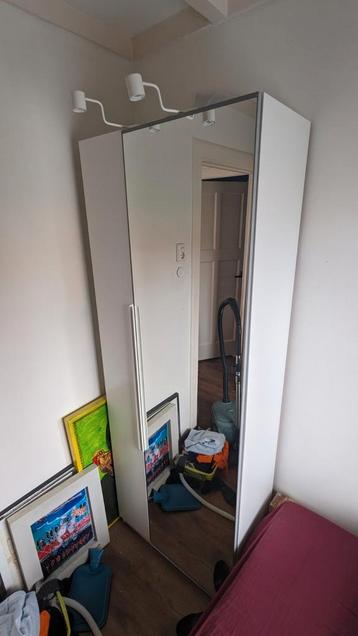 Pax kledingkast met spiegeldeur 35 x 75 x 201