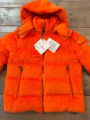 Moncler Tesdy dames winterjas oranje maat 1 (M) beschikbaar voor biedingen
