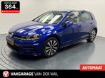 Volkswagen Golf 1.5 TSi R-line Automaat-Adapt.Cr.contr-Navig, 4 cilinders, Blauw, Leder, Bedrijf